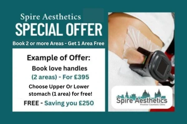 Fat Freezing Promotion Lewes from Spire Aesthetics - Book Today!